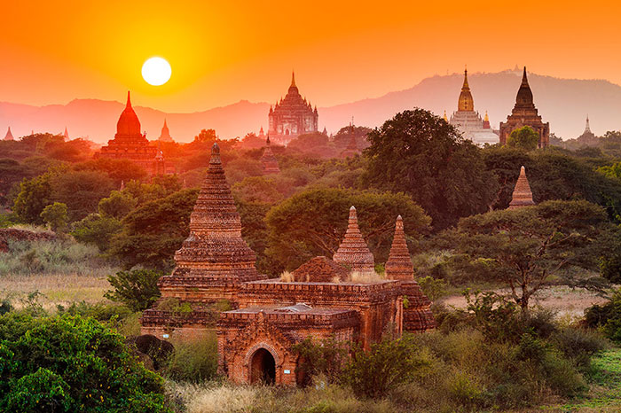 Histoire Birmanie paysage